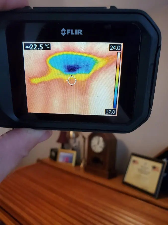 Thermal imaging inspection for water damage in Boise City